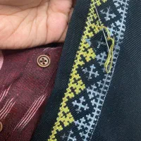 سوزندوزی پلیوار وآینه