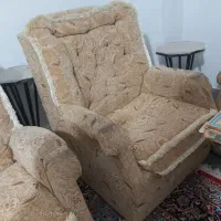 مبل راحتی ۷نفره|مبلمان خانگی و میز عسلی|صحنه, |دیوار