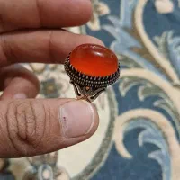 انگشتر نقره عقیق یمت|بدلیجات|کرج, اخترآباد|دیوار