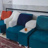 مبل 8 نفره پارچه ترک جنس خوب