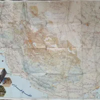 نقشه استان فارس