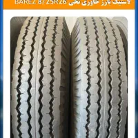 لاستیک نیسان جلو 60درصد با شال تیوپ