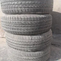 ۴ عدد لاستیک بارز بدون پنچری دوتا۷۰درصددوتا ۵۰درصد