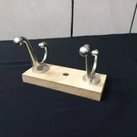 چوب لباسی دیواری دوتایی دوقلو نو آکبند|بندرخت و رختآویز|شیراز, شهرک مطهری|دیوار