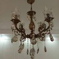 ۲ تا لوستر چهار شاخه در حد نو