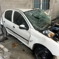 پژو ۲۰۶ مدل ۹۲ تصادفی تیپ ۵|خودرو سواری و وانت|ارومیه, |دیوار