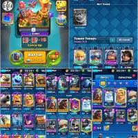 اکانت کلش رویال 8000 کاپ لول13 572K گلد ARIAN