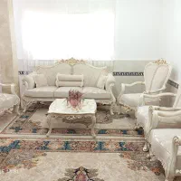 مبل سلطنتی چوبی اصل