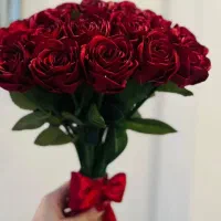 دسته گل روبانی