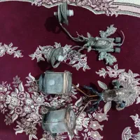 لوستر گازی دیواری قدیمی جنس برنج