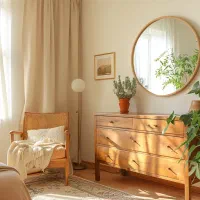 تولید انواع آینه های چوبی و سفارشی