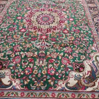 قالی دستباف کرمانی زیباونو