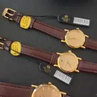 سه عدد ساعت طلا GOLDBIZ اصل سوئیس