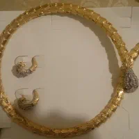 گردنبند ضد آب خارجی وارداتی با گوشواره