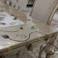 میز غذاخوری ۸ نفره با ۶ صندلی|میز و صندلی غذاخوری|گرگان, |دیوار