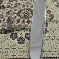 آینه وسط تمام استیل پایه بلند نو