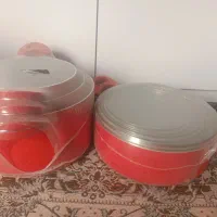 سرویس تفلون،روحی،ماهیتابه،پایه قابلمه‌۵طبقه،زودپز|ظروف پخت‌وپز|قم, کیوانفر|دیوار