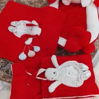 تشک گارددار و بالش و پتو و قنداقی