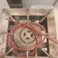 اجاق گاز دو شعله بزرگ سالم