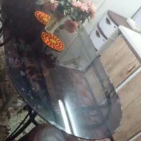 میز نهارخوری ۶ نفره فرفورژه بدون صندلی  سالم