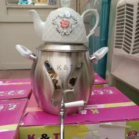 کتری قوری استیل شیر دار ضد زنگ کف چدن|قوری، کتری، قهوهساز دستی|مشهد, گلشور|دیوار