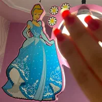 چراغ آویز دخترانه