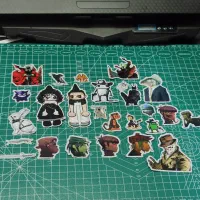 پرینت استیکر با طرح دلخواه