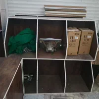 قفسه Mdf|کتابخانه، شلف، قفسه‌های دیواری|یزد, |دیوار