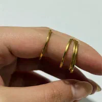 دو جفت گوشوار حلقه ای نوع