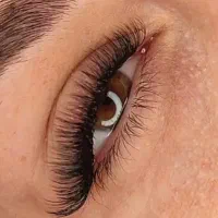 اکستنشن ابرو با مو طبیعی وکاشت مژه|خدمات آرایشگری و زیبایی|خرم‌آباد, |دیوار