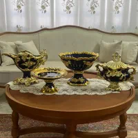 ظروف دکوری گل برجسته|صنایع دستی و سایر لوازم تزئینی|محمدیه-قزوین, |دیوار
