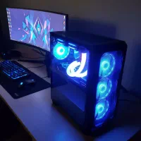 کیس گیمینگ با گرافیک 16GB و رم 64|رایانه رومیزی|شلمان, |دیوار