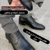 کفش مردانه تمام چرم طبیعی