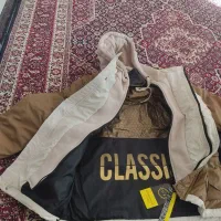 کاپشن خارجی کرمی xL نو تن نرفته|لباس|جوانرود, |دیوار