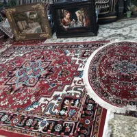 فرش بیضی  عرض ۱۵۰سانت فرش هریس آشپز خانه