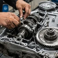 تعمیرات گیربکس دستی  و تعویض صفحه کلاج