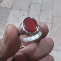 یاقوت قرمزنقره اصل نگین اصل نفت