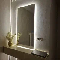 تولید اینه های بکلایت هوشمند در اندازه دلخواه|آینه|میاندوآب, |دیوار