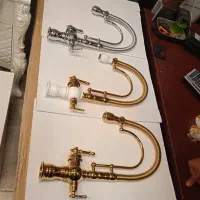 شیرآلات ظرفشویی فنری آب تصفیه دار. تمام برنجی