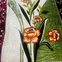 پتو نرمینه یه نفره جنس قدیم نونو داخل باکسش هست