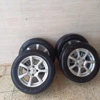 رینگ ولاستیک ۱۵خارجی ویک جفت لاستیک ۱۴ خارجی