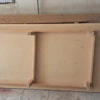 تخت خواب همراه تشک ومیز آرایش وایینه ودوکمد|تخت و سرویس خواب|مرند, |دیوار