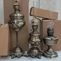 چراغ نفتی طرح دار