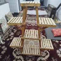 جاگلدانی چوبی