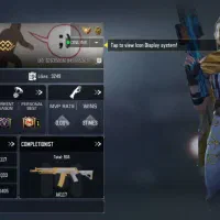 اکانت کالاف طاق با فری فایر