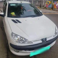 فروش پژو ۲۰۶ تیب ۲ سفید مدل ۸۸ درجه ۱