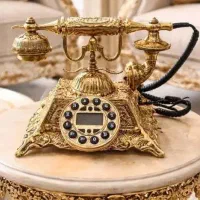 تلفن مربع برنز