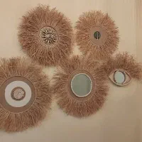 لوستر و دیوارکوب مکرومه و رافیا