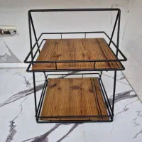 استند دو طبقه و اردوخوری نو و سالم