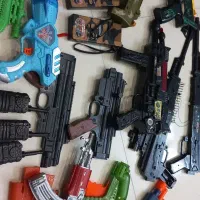 تعدادی تفنگ کار کرده|اسباببازی|قم, دورشهر|دیوار